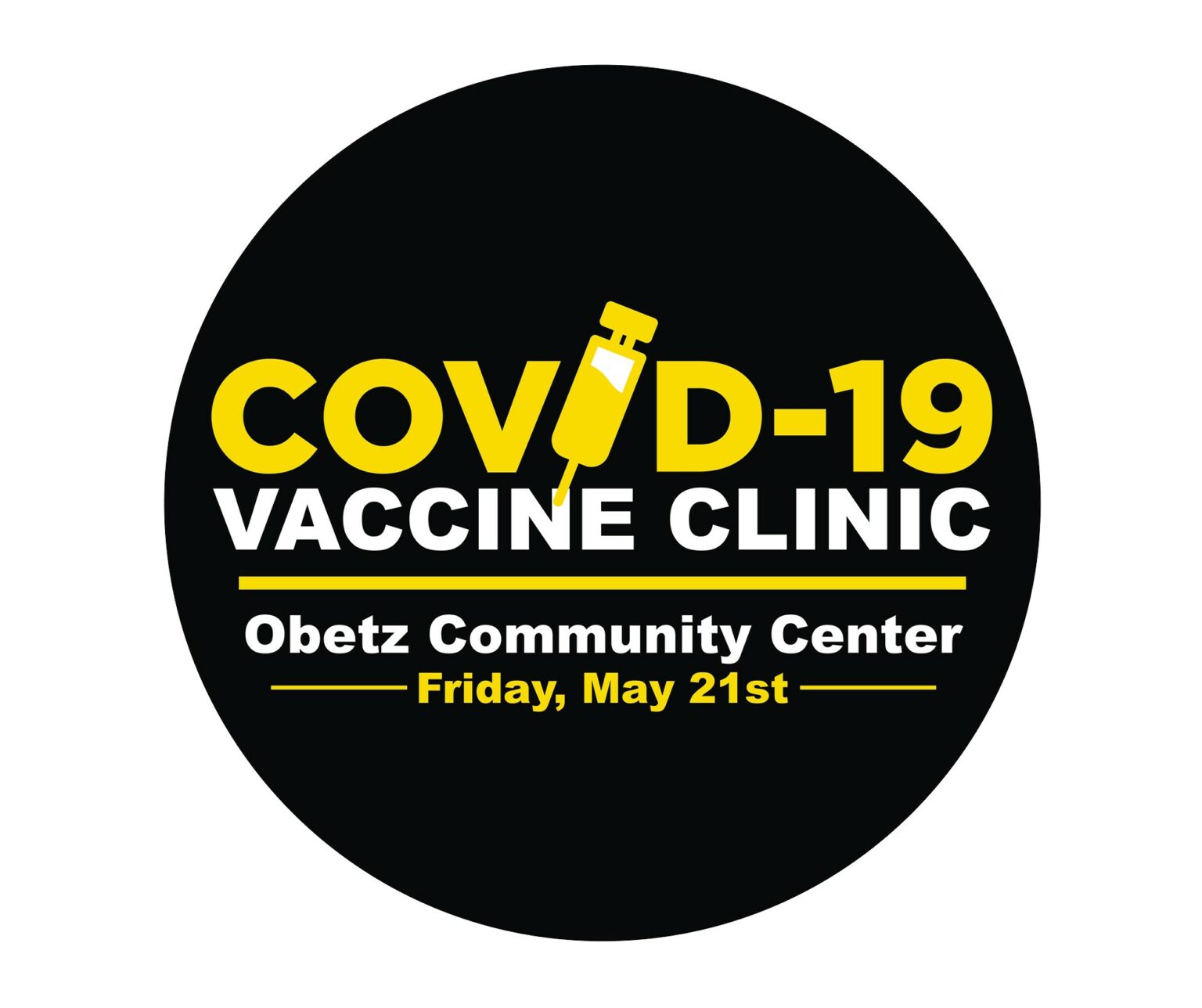 Covid Clinic Graphic City Of Obetz