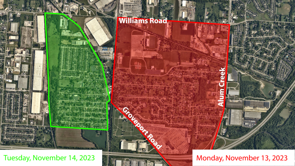 Hydrant Flushing Map City Of Obetz