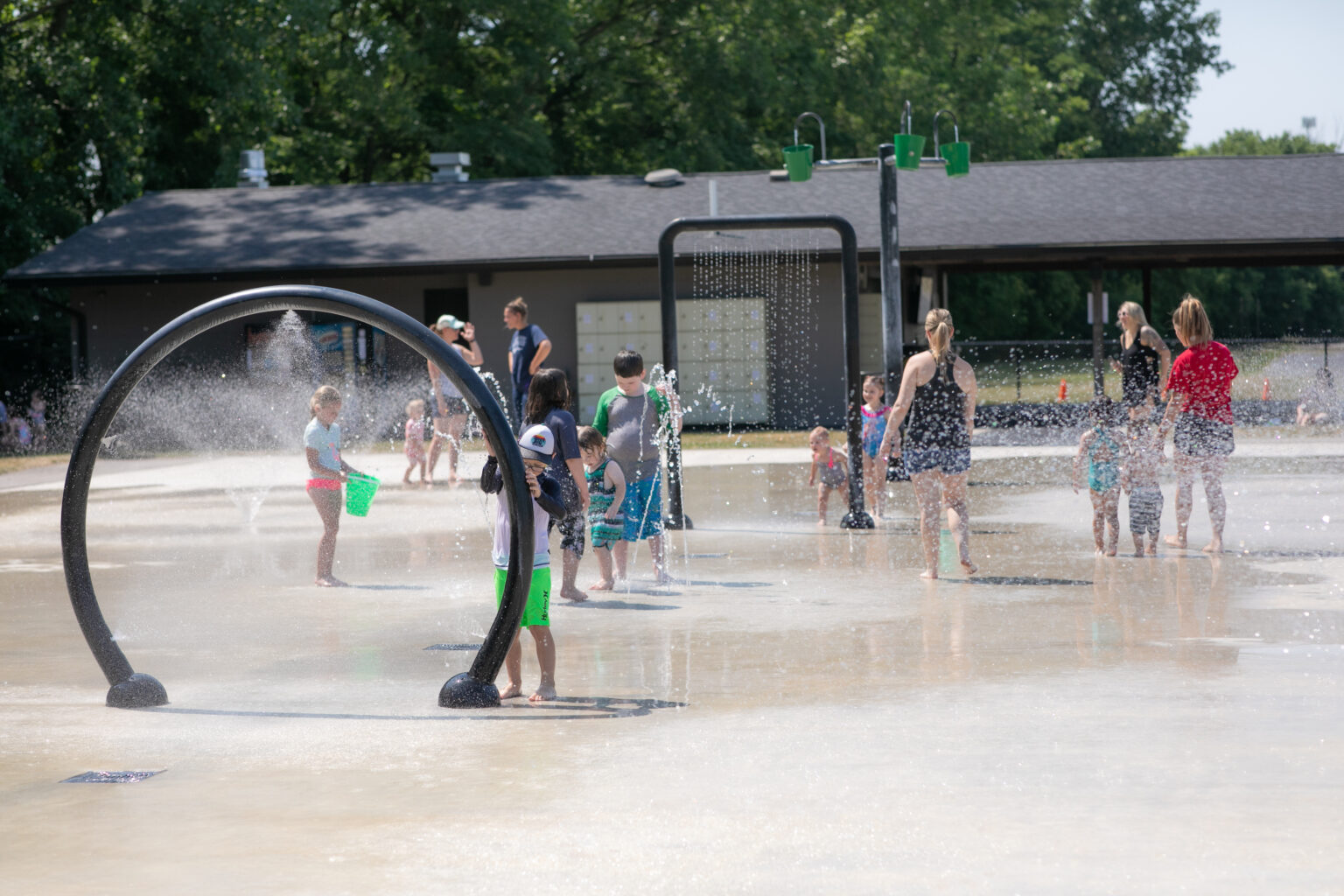 dog proof splash pad