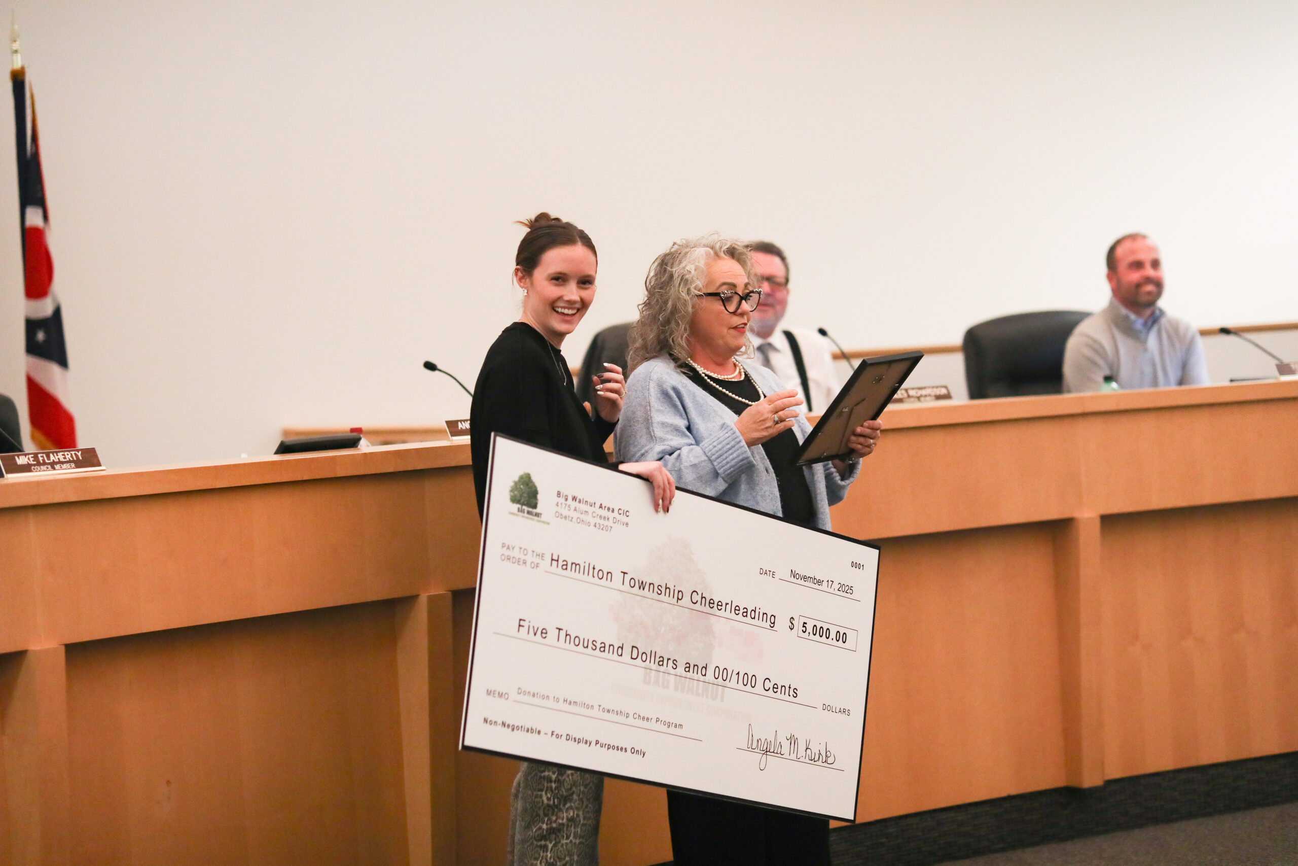 Mayor Kirk and Grace Yocum